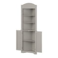 RiverRidge Home Ellsworth Tall Corner Taupe