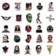 thumbnail image 3 of 100X Horror Movies Title Characters Poster Stickers Dracula Vampire Scream Scene, Sticker Set, 3 of 5