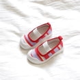 thumbnail image 5 of Cathalem Girls Heels Dress Shoes Open Toes with Ankle Strap Rhinestone Dress Shoes,Red 23, 5 of 5