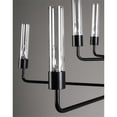 thumbnail image 6 of Pemberly Row 10-light Traditional Iron and Glass Chandelier in Black, 6 of 6