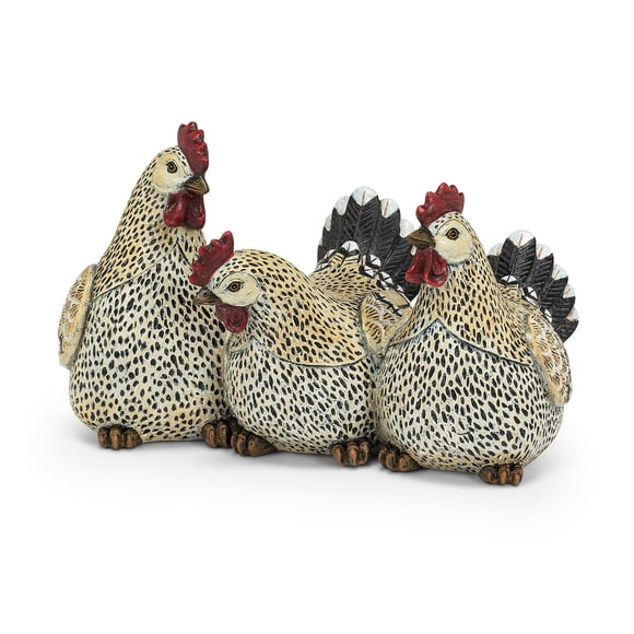 Set of 1 Rooster Trio