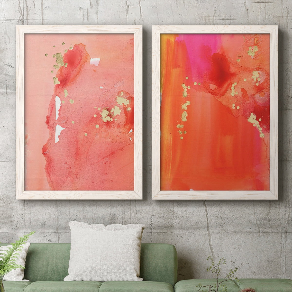 Mythological I - Premium Framed Canvas 2 Piece Set - Ready to Hang