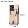 thumbnail image 2 of Card Wallet Holder Phone Case , Phone Stand & Card Holder Magnetic Wallet,compatible with iP14 Pro, 2 of 5