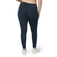thumbnail image 3 of No nonsense Women's Cotton Legging, Twilight, XX-Large, 3 of 5