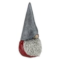 thumbnail image 2 of Northlight 12” Gray and Red Chubby Christmas Gnome Figure with Tall Hat, 2 of 3