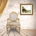 thumbnail image 3 of Barnes, Victoria 14x12 Gold Ornate Wood Framed with Double Matting Museum Art Print Titled - Simple Watercolor Scape I, 3 of 4