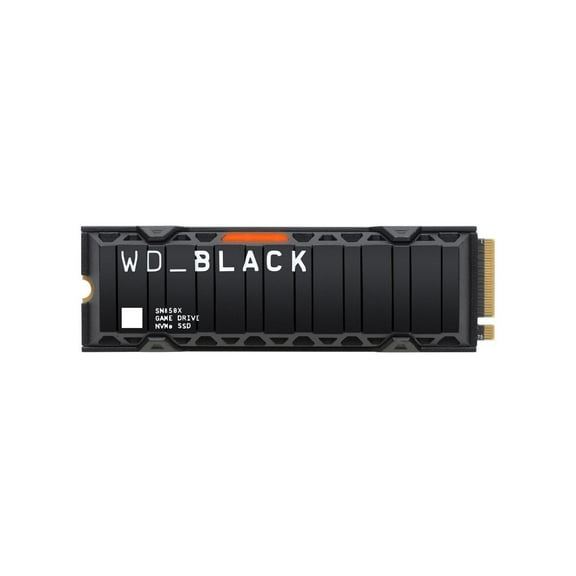 WD_BLACK 1TB SN850X NVMe SSD, Internal Gaming Solid State Drive with Heatsink - WDS100T2XHE-00BCA0