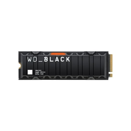 WD_Black 1TB Internal SN8 50X Game Drive NVMe Solid State Drive w/Heatsink