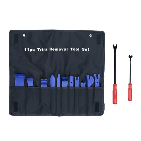 

13 in 1 Auto Car Audio Door Dash Trim Panel Install and Removal Pry Tools with Carrying Bag (Blue)
