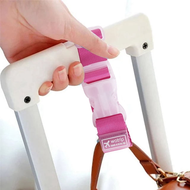 Boucle de Clip de Bagage Sangle de Valise Sangle de Voyage Sangle de Valise Clip de Bagage Sangle de Sac à Dos Boucle Fixe Lanière Sac de Voyage Sacs de Compression pour Camping