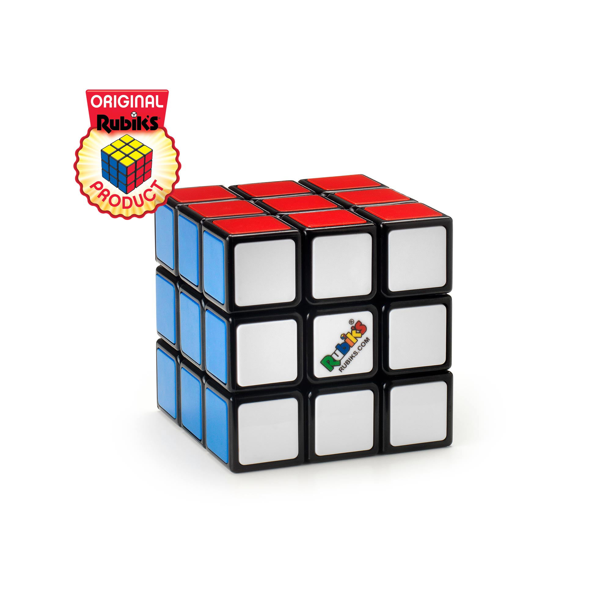 Rubik 3x3 Puzzle Cube Game With Stand Rubik's Hasbro Toy Original for sale online 