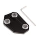 thumbnail image 1 of Piezas de repuesto Placa de extensión de soporte de motocicleta Placa de soporte de soporte lateral para S1000R K47 2014 Negro Macarena Placa de extensión Kickstand, 1 of 6