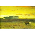 thumbnail image 1 of Farm Landscape Cattle - CANVAS OR FINE PRINT WALL ART, 1 of 1