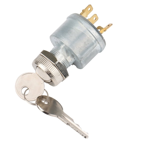 A 3-way 4-terminal off-on-lights/accessories-on ignition switch For EZGO1981-up