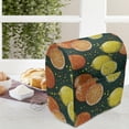 thumbnail image 4 of Fruit Lounger Chair Bag, Hand Drawn Like Oranges and Lemons Illustration on Polka Dotted Background, High Capacity Storage with Handle Container, Lounger Size, Dark Teal Multicolor, by Ambesonne, 4 of 5