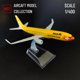 thumbnail image 2 of Réplica de avión de metal a escala 1:400, modelo de avión Yellow Bird tailandés NOK fundido a presión, miniatura de aviación, decoración para el hogar y la oficina, juguete para niño 119.Virgin B747, 2 of 6