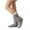 Gray, variant on Women's Slipper Socks with Grips Non Slip Soft Cozy Fuzzy Fleece Lined Cable Knit Socks for Cold Winter