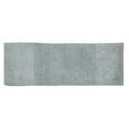 thumbnail image 3 of Better Trends 20" x 60" Bathroom Runner Mat 100% Cotton, Extra Soft Tufted Bath Rug, Water Absorbent & Non Slip, Solid Pattern, Blue Granada Collection, 3 of 6