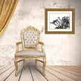thumbnail image 3 of Hartson- Weddle, Ryan 24x20 Gold Ornate Wood Framed with Double Matting Museum Art Print Titled - Tropical Velvet II - BW, 3 of 4
