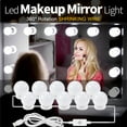 thumbnail image 2 of Makeup Mirror LED Light Bulbs USB Charging Port Mirror Lights Touch Adjustable Brightness Makeup Lighting Bulbs ,Widely Use, 2 of 7