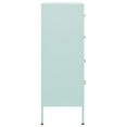 thumbnail image 2 of vidaXL Commode Menthe 80x35x101.5 cm Acier, 2 of 5