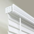 thumbnail image 5 of Regal Living White Cordless Room Darkening Textured Faux Wood Blinds, 64.5" W x 64" L, 5 of 6