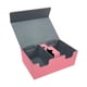 thumbnail image 1 of Card Caja de juego Juego Almacenamiento de cartas PU Cardes de cuero Pu Cardeta de juego de tarjetas Rosa, 1 of 8