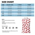 thumbnail image 6 of Haiem Men's Cartoon Strawberry Print Tank Tops Summer Sleeveless Cut Off Workout T-Shirts Fitness Vest Athletic Undershirts-3X-Large, 6 of 8