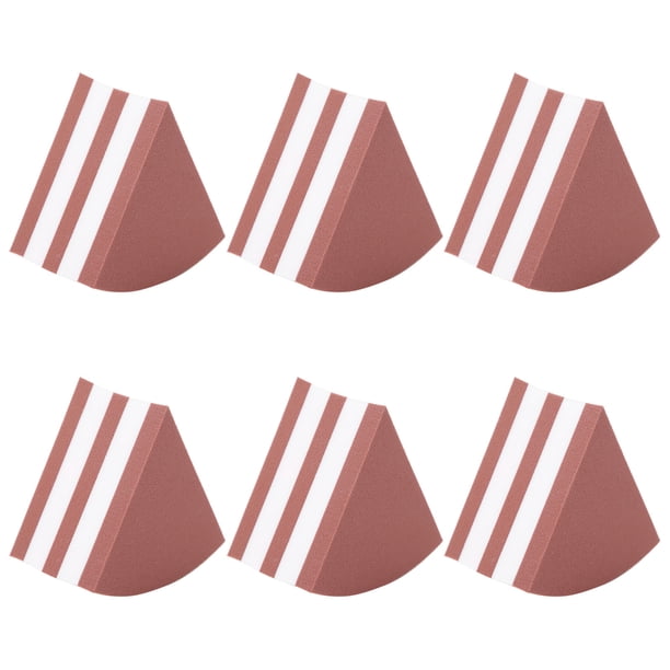 Herramienta de maquillaje, juego de esponjas de maquillaje de 6 piezas Esponja de mezcla de belleza Esponja de maquillaje en polvo Respuesta rápida