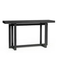 thumbnail image 4 of 59" Long Simplistic Console Table, Rectangle Entry Table Black, 4 of 5
