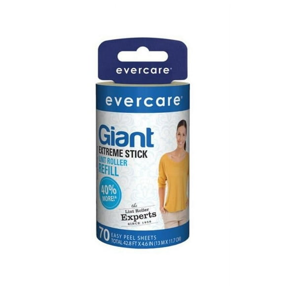Evercare 617035 Paper Lint 70 Sheet Roller - pack of 6