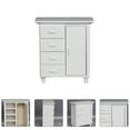 thumbnail image 6 of FELTECHELECTR Mini Cabinet Decor White 1Set 3.3X1.5X3.7in, 6 of 8
