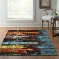 thumbnail image 2 of Linon Home Decor Masters Area Rug Collection, Ivory and Multicolor, 8' x 10.3', 2 of 3