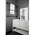 thumbnail image 3 of Kingston Brass DTM323630 36 x 32 in. Gallant Wall Mount Towel Rack, Matte Black, 3 of 6
