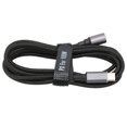 thumbnail image 1 of Línea de datos TypeC a DC Puerto redondo 100W Cable de carga de datos de carga rápida de alta potencia para computadora portátil, 1 of 5