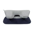 thumbnail image 1 of Almohada de escritorio para siesta, funda extraíble, almohada lumbar para adultos, transpirable Gris azul oscuro, 1 of 9