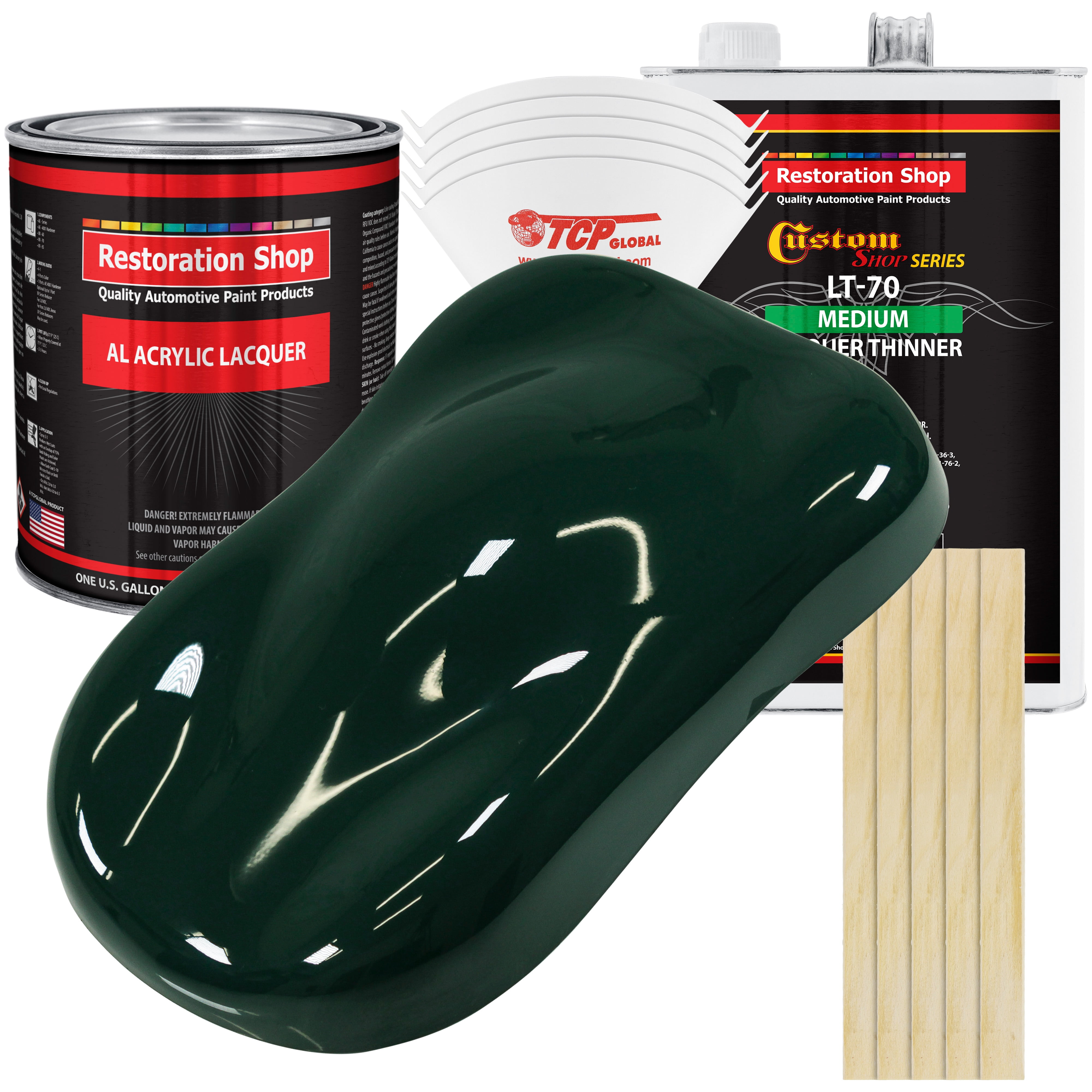 Restoration Shop British Racing Green Acrylic Lacquer Auto Paint