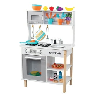 KidKraft Mosaic Magnetic Play Kitchen with Sink, Ice Maker & 9