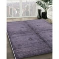 thumbnail image 2 of Ahgly Company Indoor Rectangle Mid-Century Modern Purple Oriental Area Rugs, 5' x 7', 2 of 6