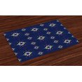 thumbnail image 1 of Ambesonne Prehistoric Place Mats Set of 4, Geometric Art, Standard Size, Multicolor, 1 of 4