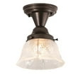 thumbnail image 2 of Meyda Tiffany 203097 Revival Summer Wheat 8" Wide Semi-Flush Ceiling Fixture - Brown, 2 of 5