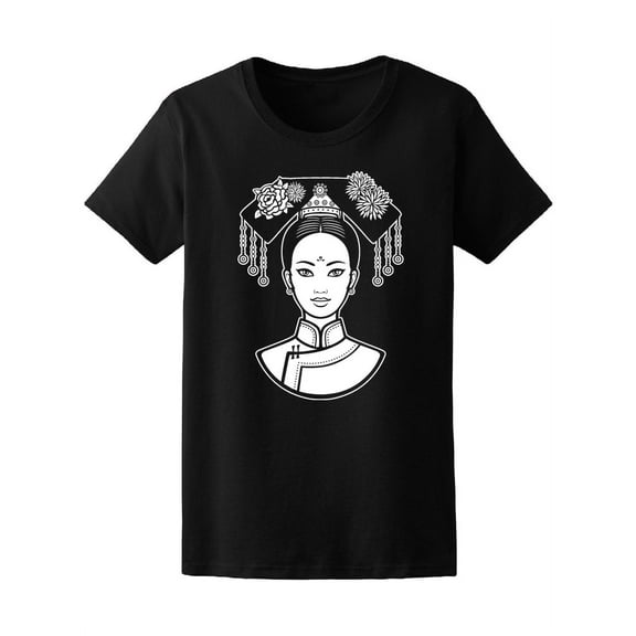 Beautiful Chinese Ancient T-Shirt Women -Image by Shutterstock, Female XX-Large