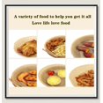 thumbnail image 2 of Air Fryer Disposable Paper Liner, 100pcs Cooking Paper for Air Fryer, Parchment Paper for Air Fryer Will Not Curl or Burn, Non-Stick & Comes in Convenient Packaging (Natural,6.3In /100pcs), 2 of 7