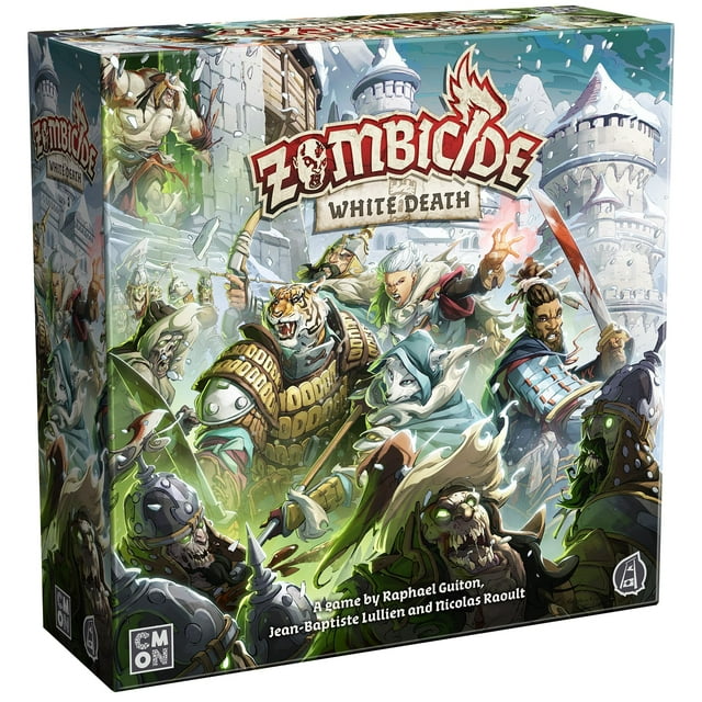 Juego de mesa Zombicide White Death Battle Undead Siege 14+