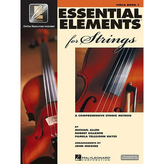 Essential Elements for Strings Viola Book 1 Beginner Viola Sheet Music and Eei Online Resources, (Hardcover)