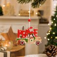 thumbnail image 2 of DefiDgd Wooden Car Christmas Hanging Ornament,Painted Wood Hanging Decor for Christmas Tree Mantel Wall Window Holiday Party Home Display, 2 of 6