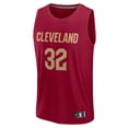 thumbnail image 2 of Youth Fanatics Dean Wade Wine Cleveland Cavaliers Fast Break Player Jersey - Icon Edition, 2 of 3