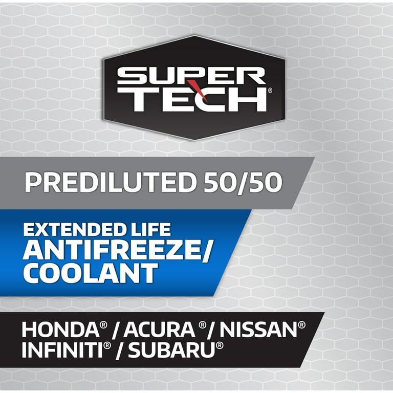 2 pack) Super Tech OE Blue Antifreeze Prediluted 50/50