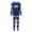 Family Christmas Pajama Sets-Z359 Blue, variant on Mifsaly Family Christmas Pajama Sets Xmas Snowflake Snowman Pjs 2 Piece Loose Raglan Long Sleeve Pullover Sleepwear Crewneck Nightwear Funny Straight Leg Pants with Pockets 2025 Festival Homewear