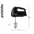 thumbnail image 4 of Batidora de Mano Proctor Silex 100 W Negra 5 velocidades Bowl Rest™, 4 of 4